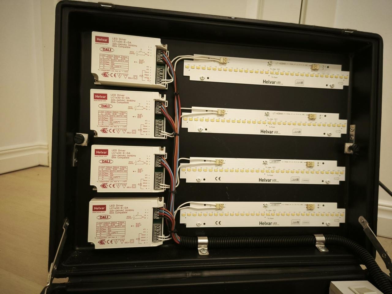 Helvar DALI väska komplett system med router driftdon senso | Blocket