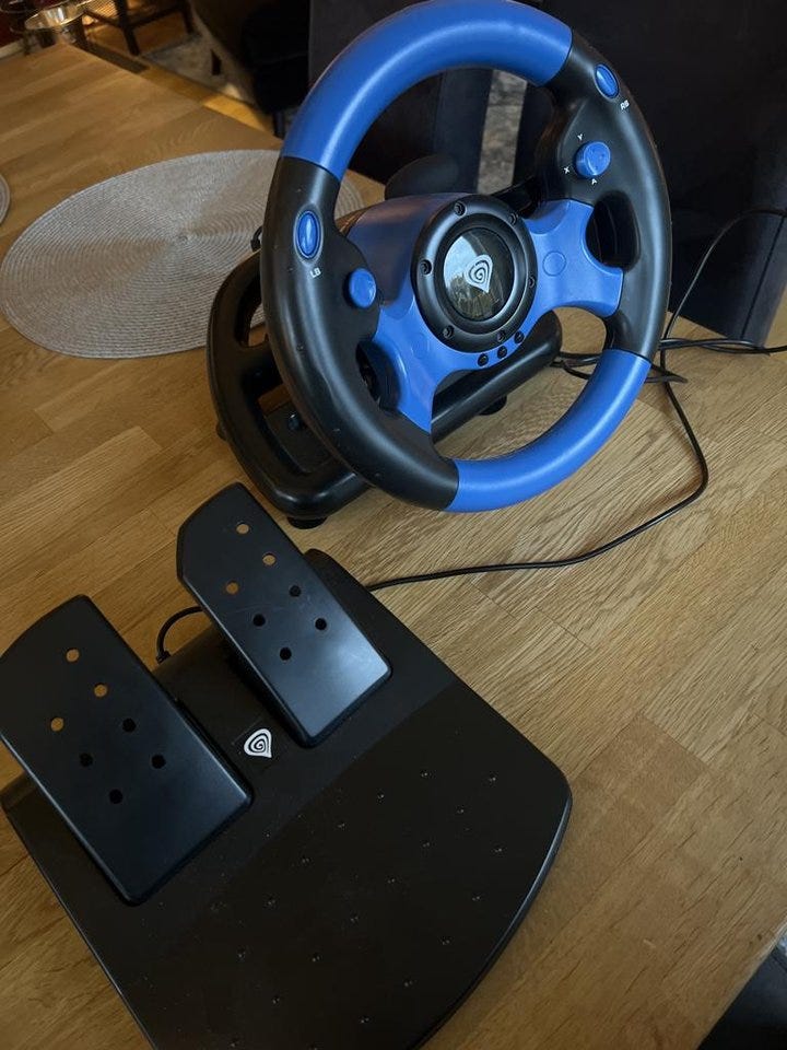 ratt och pedaler till tv spel | Blocket
