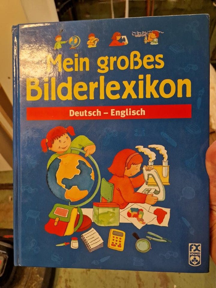 Tysk engelsk bild lexikon | Blocket