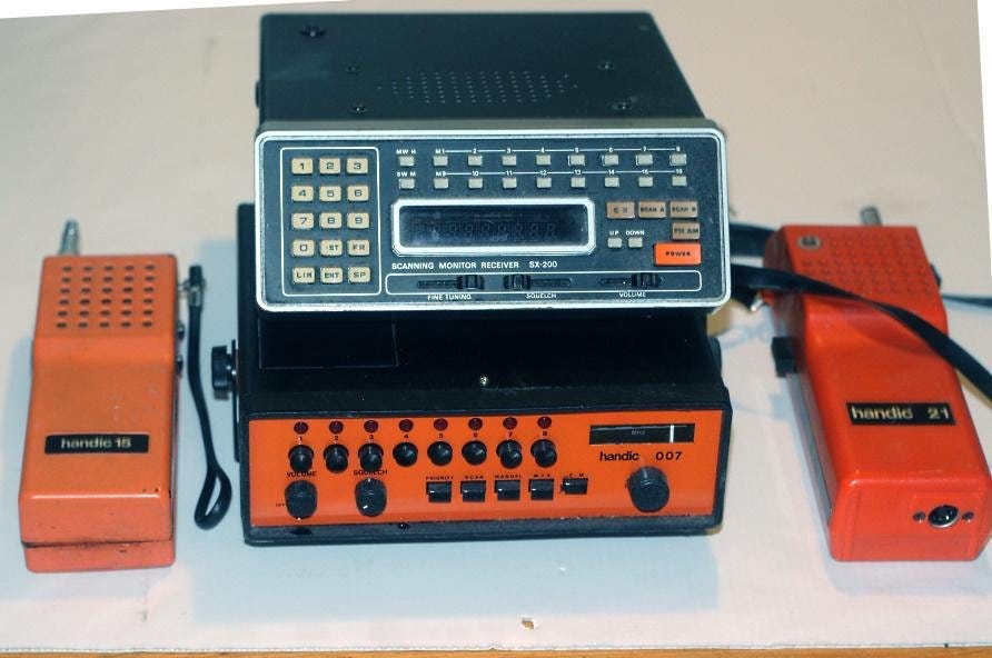 Scanning Monitor Receiver SX-200 & Handic 007 & Jaktradio | Blocket
