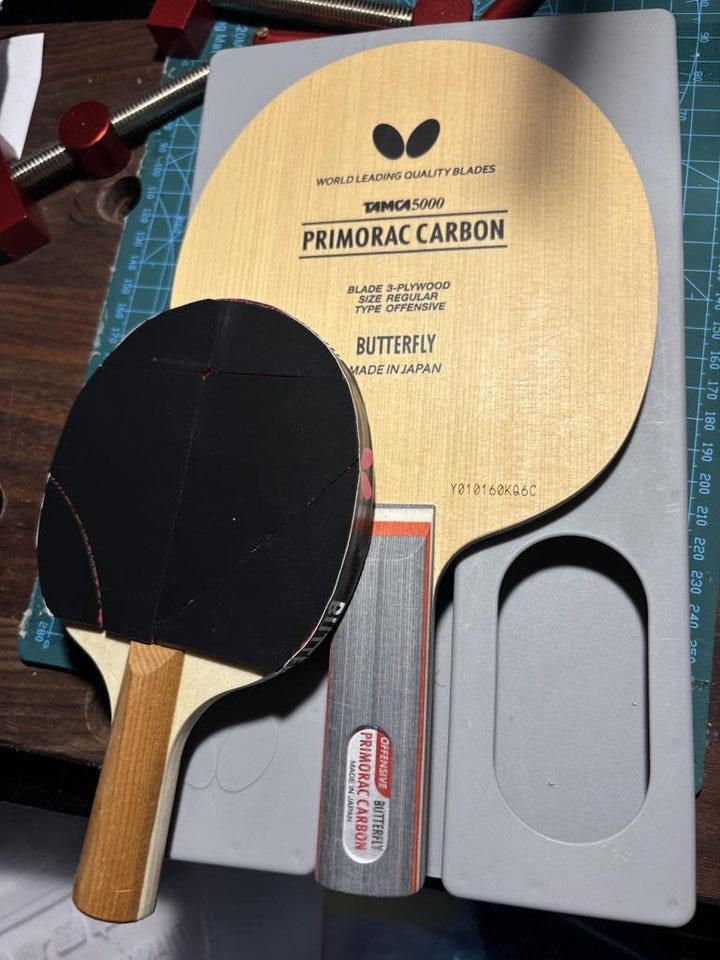 pingis-racket mini yinhe med Zyre-03 scraps | Blocket