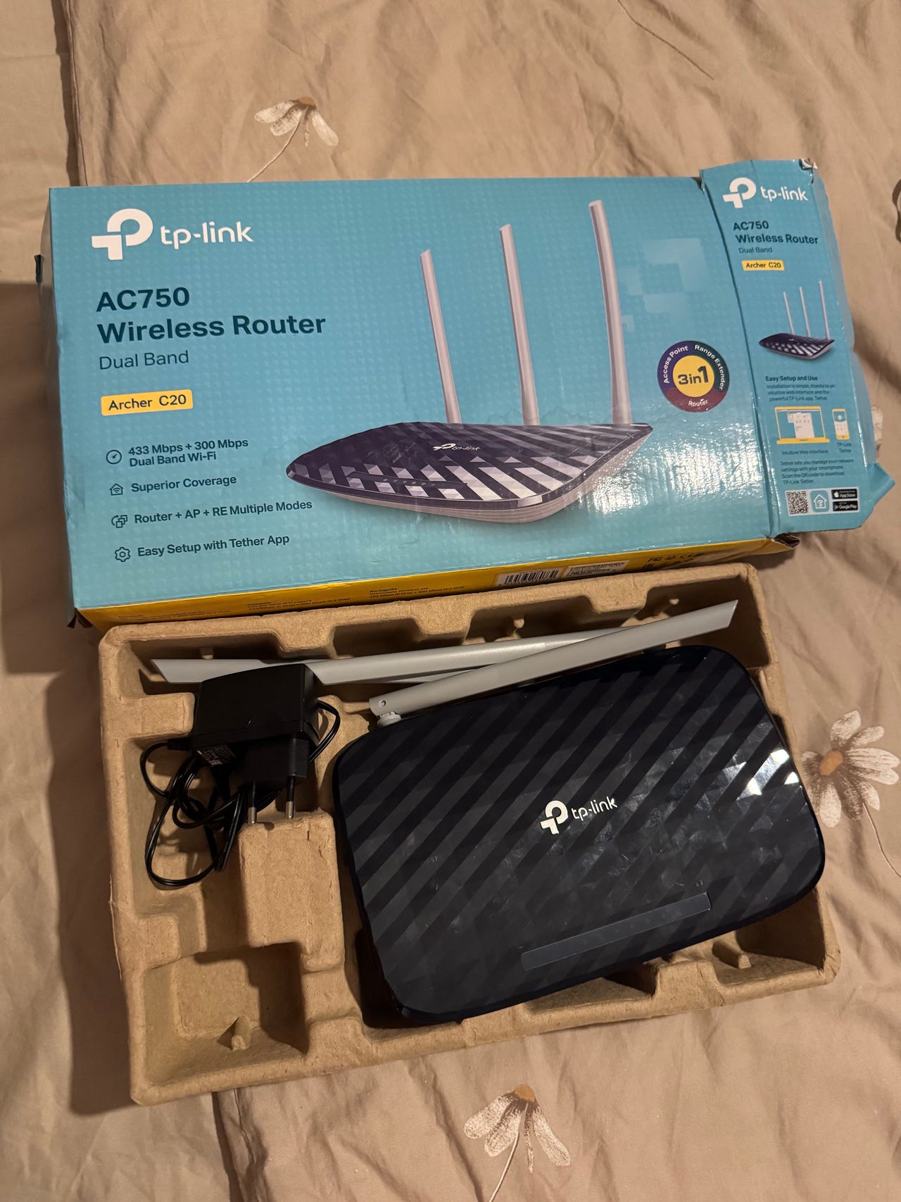TP-Link AC750 Trådlös Router Dual Band | Blocket