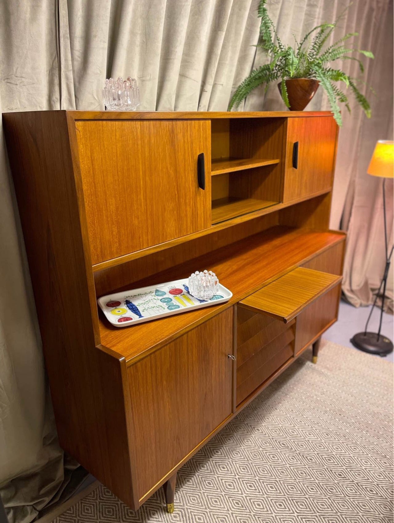 🚛Högre Sideboard - Teak - IKEA - Korsör - 50/60-tal | Blocket