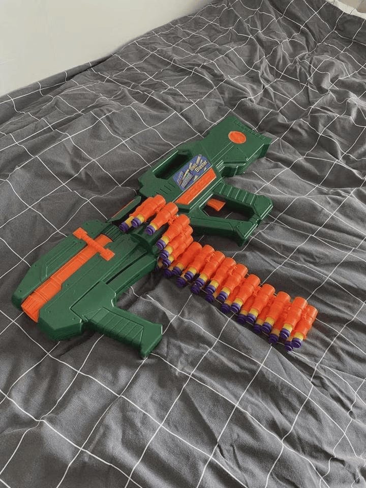 Buzz Bee Toys - Belt Blaster - 30 skott! | Blocket