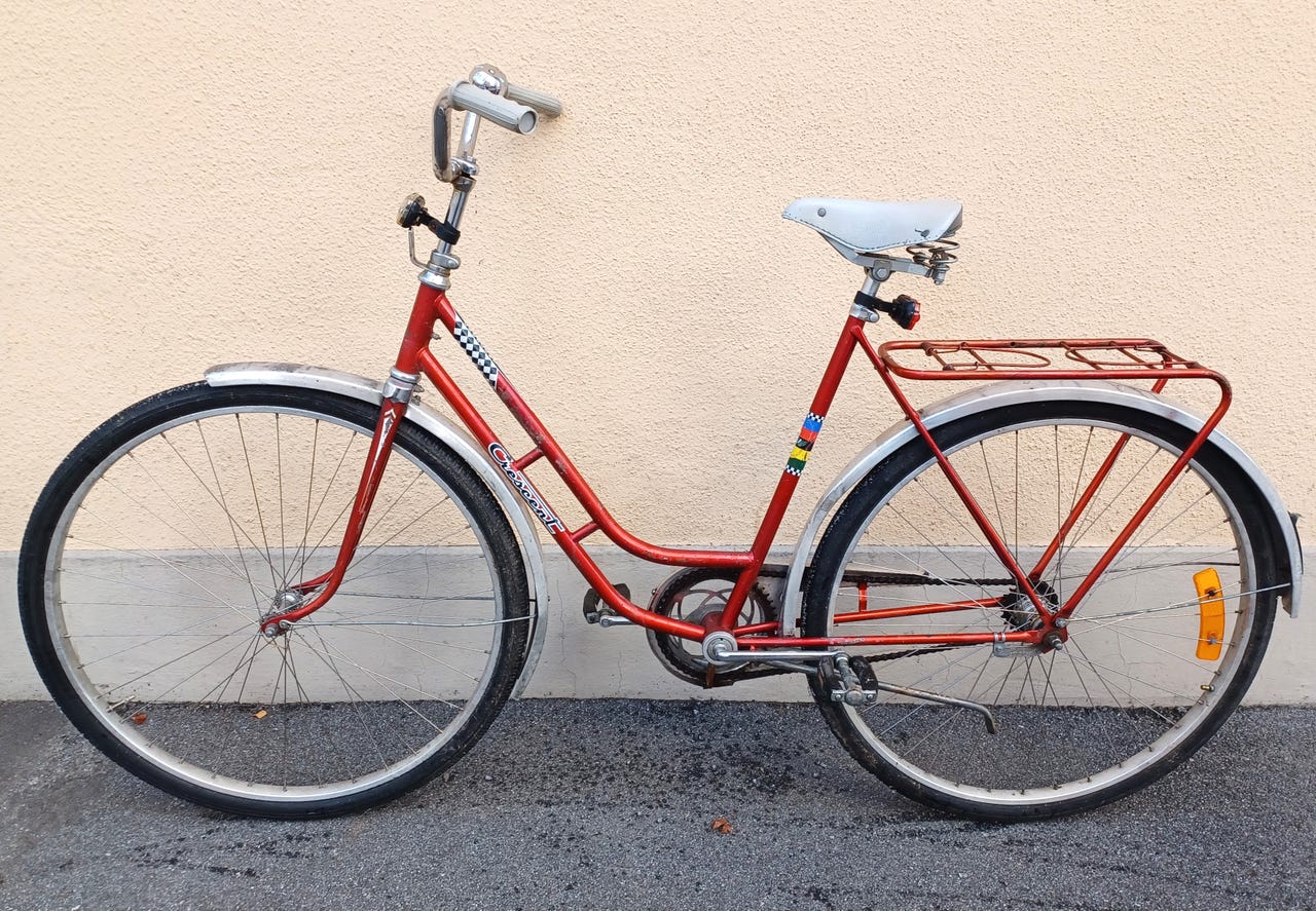 Cykel Crescent single speed med fotbroms - 28 tum | Blocket