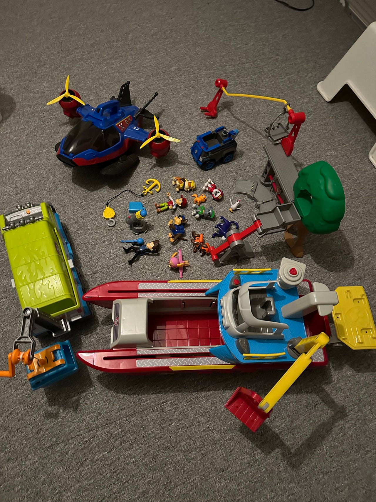 Paw Patrol leksakspaket med fordon och figurer | Blocket