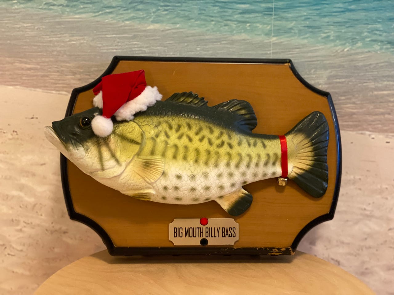Big Mouth Billy Bass Singing Fish 1999 Christmas Holiday Edition 