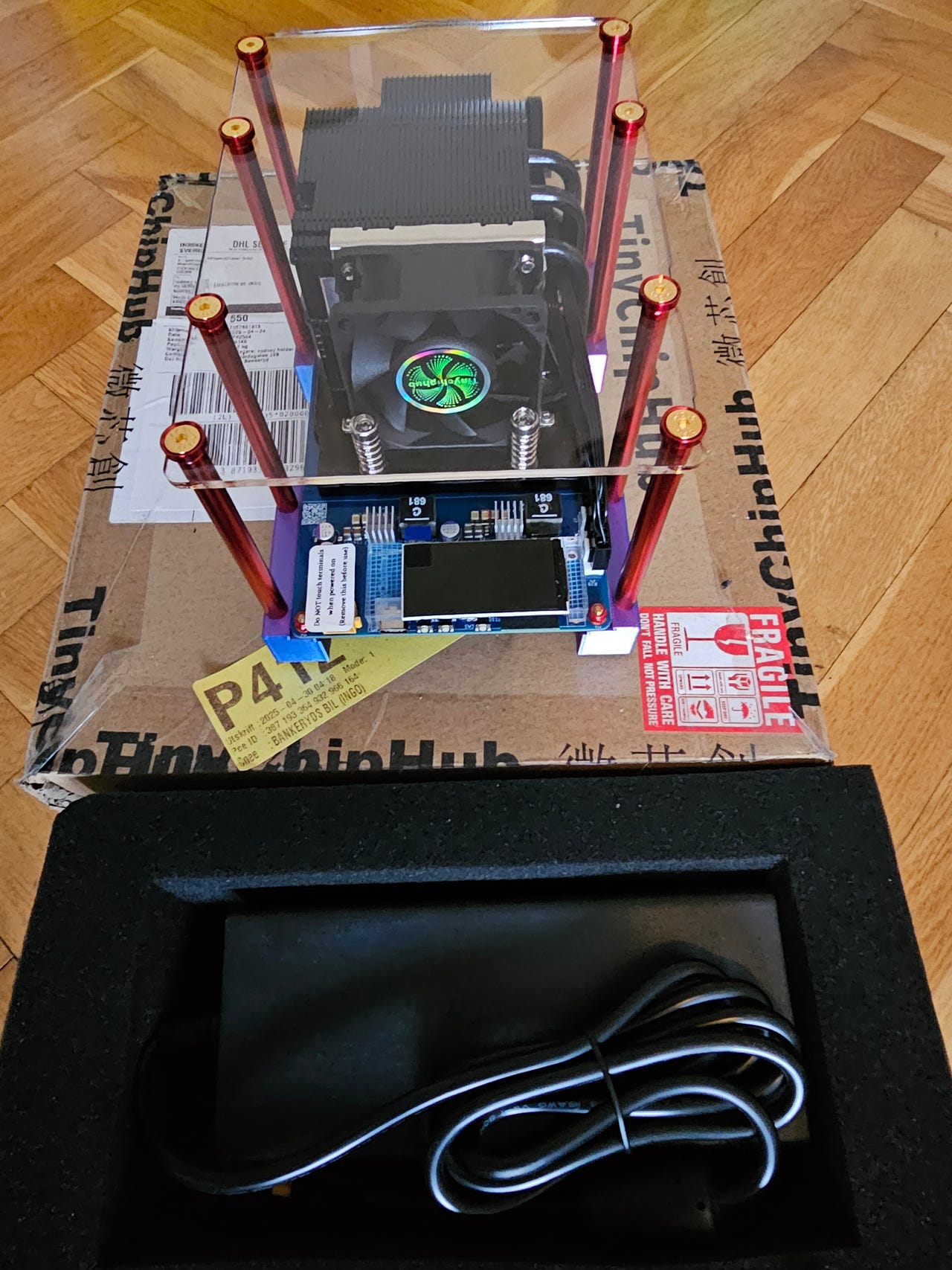 Zyber 8G Bitcoin‑miner – Oanvänd | Blocket