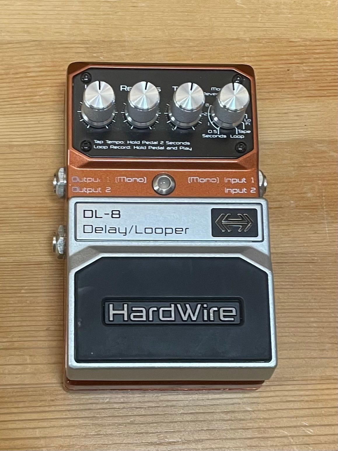 Digitech HardWire DL-8 Delay/Looper gitarrpedal | Blocket