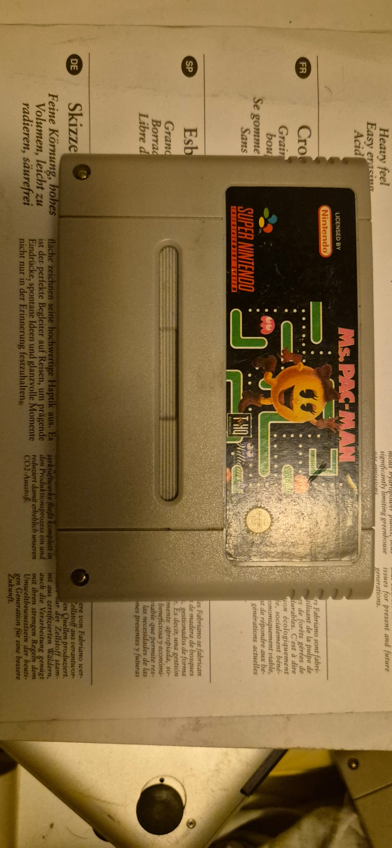 Ms. Pac-Man – Super Nintendo (SNES) | Blocket