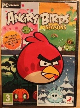 Rovio Angry Birds Seasons PC-spel cd-rom | Blocket