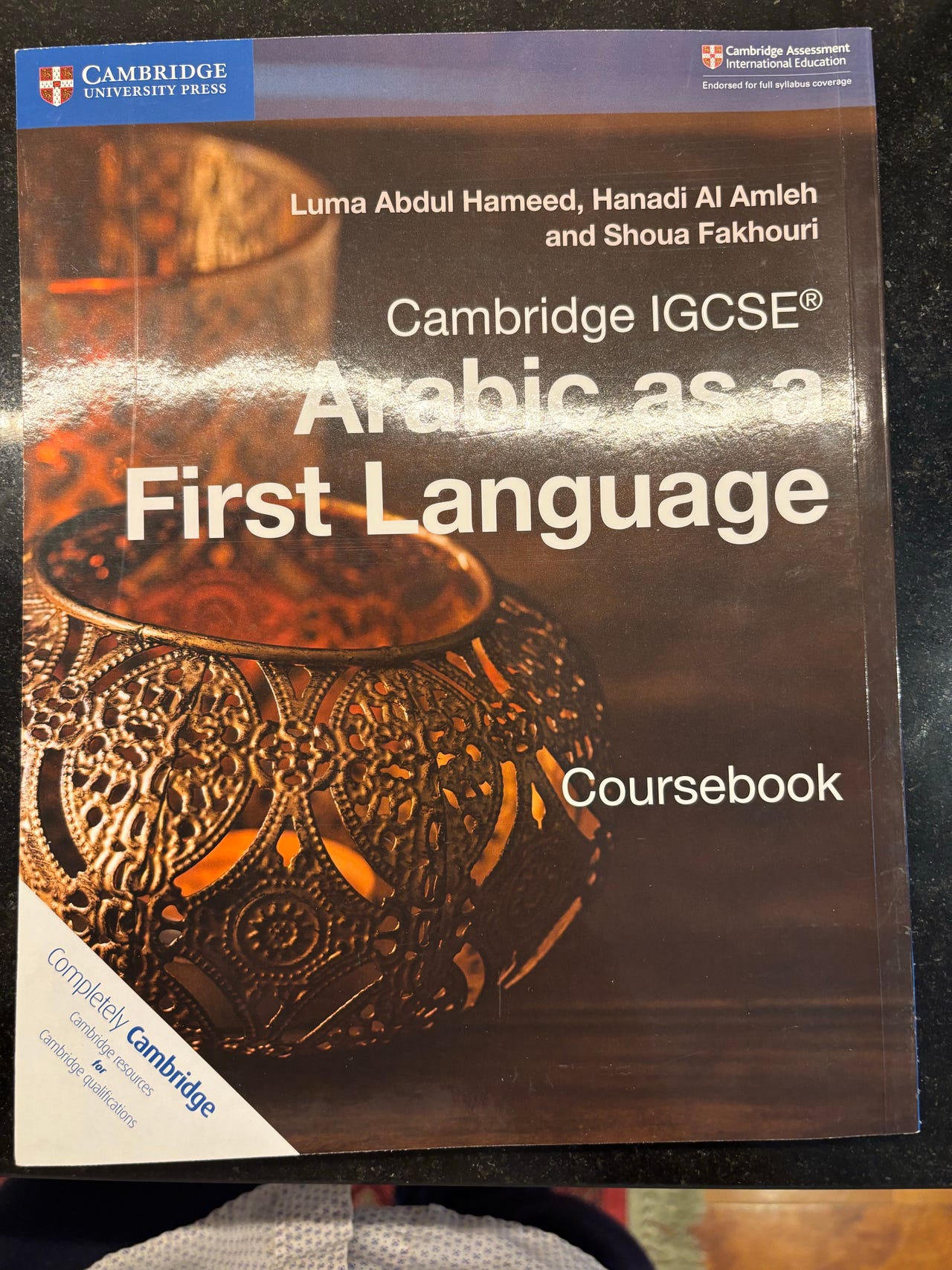 Cambridge IGCSE Arabic as a First Language Coursebook | Blocket