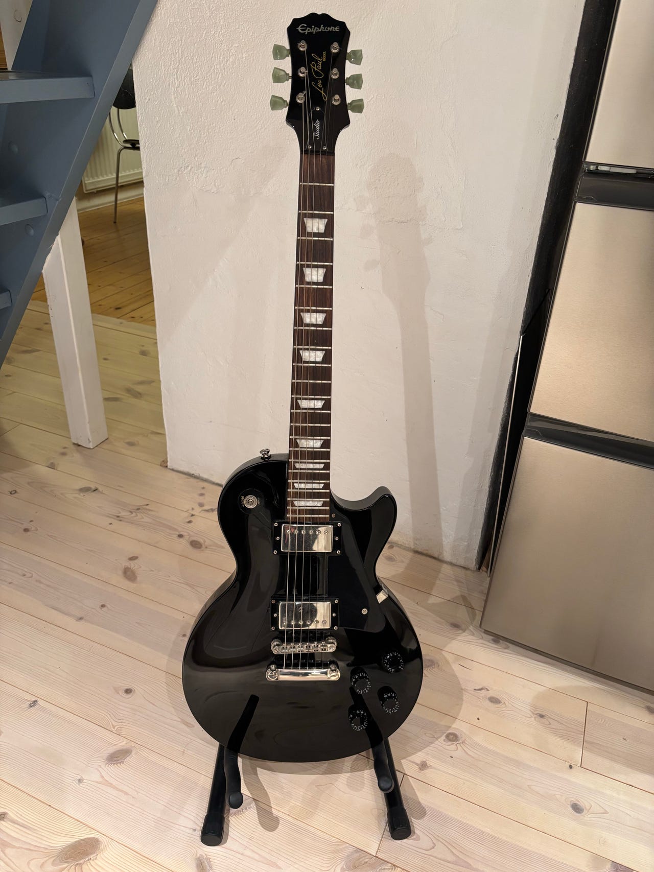 Epiphone Les Paul Studio Limited edition custom shop Elgitarr svart ...