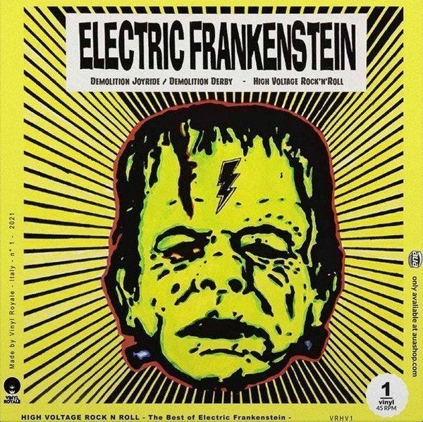 Electric Frankenstein – High Voltage Rock N Roll Vol. 1 (Mega rare ...