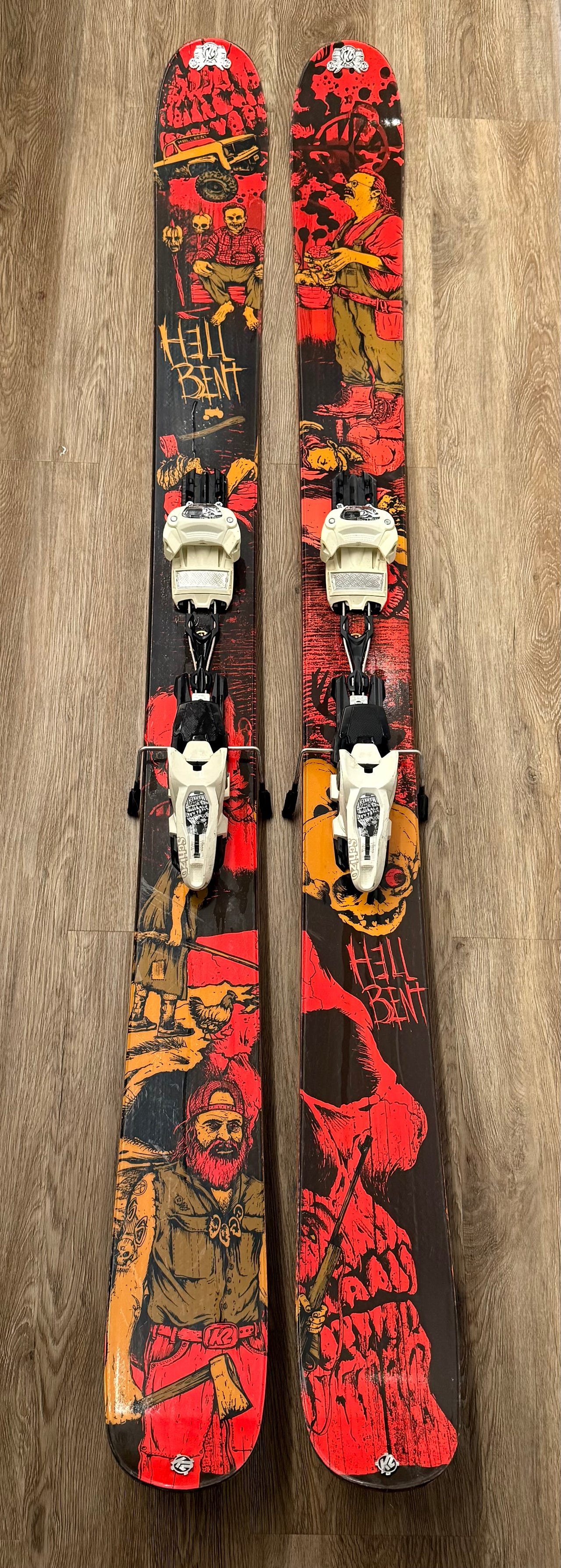 K2 HellBent 179 cm + Marker Schizo | Blocket