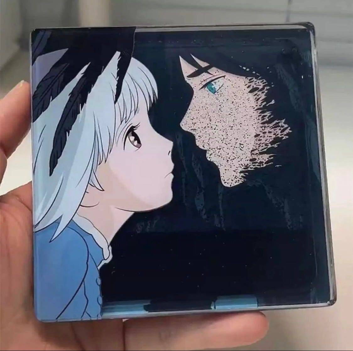 Studio Ghibli den levande slottet flowing sand figur | Blocket
