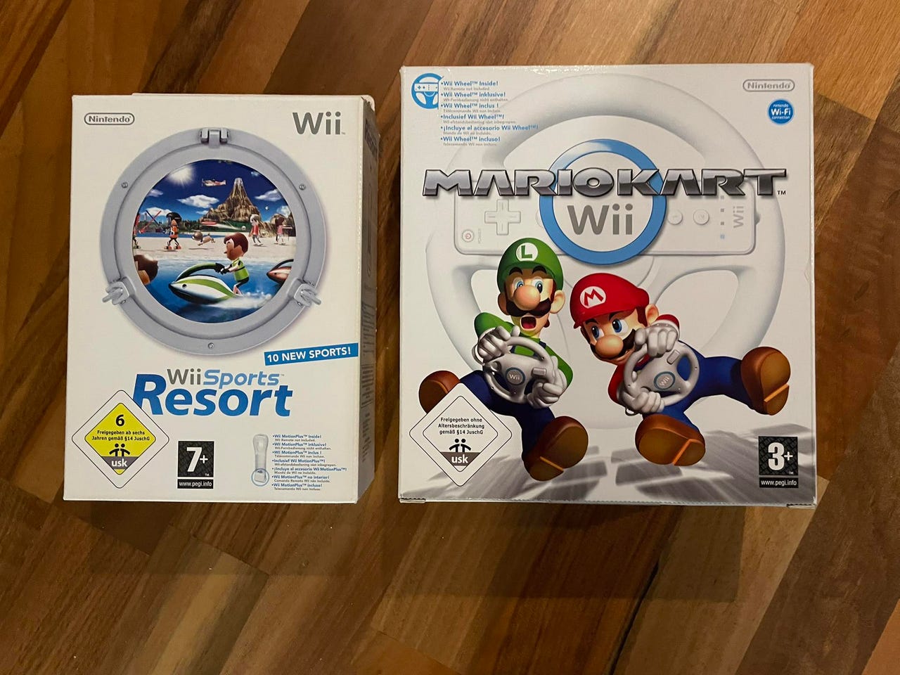 Wii Sports Resort och Mario Kart - Nintendo Wii | Blocket