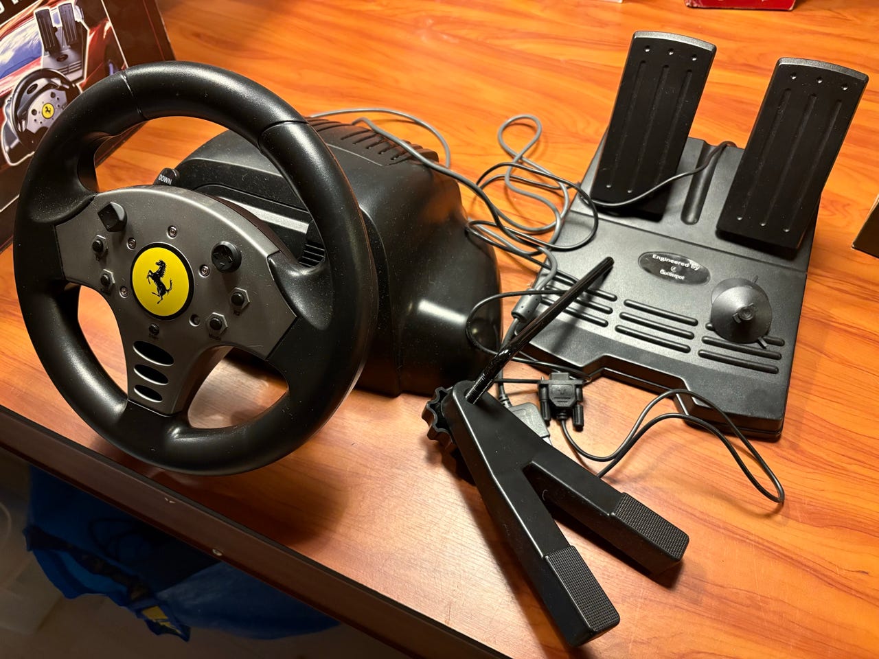Vintage Guillemot Official Licensed Ferrari Shock 2 Vibrating Racing ...