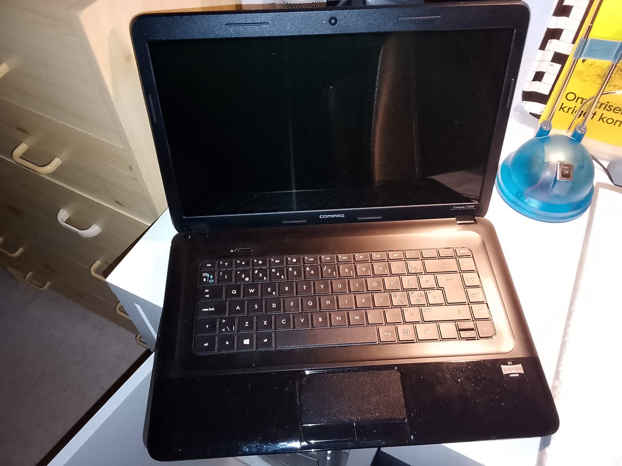 HP Compaq bärbar dator svart | Blocket