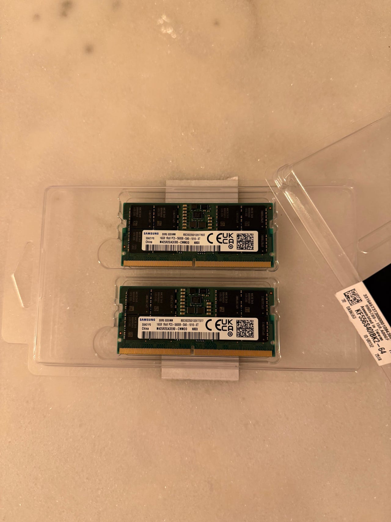 Samsung DDR5 RAM 32GB (2x16GB) 5600MHz – Dual Channel – Som nya