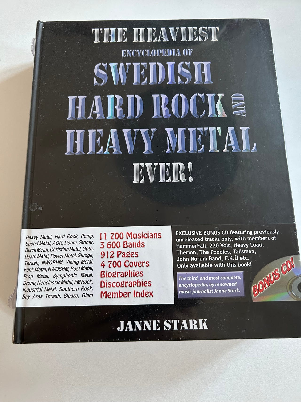The Heaviest Encyclopedia of Swedish Hard Rock and Heavy Metal