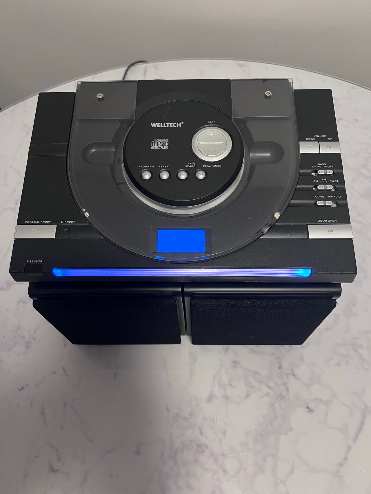 Welltech Micro CD Audio system med Radio och Högtalare | Blocket