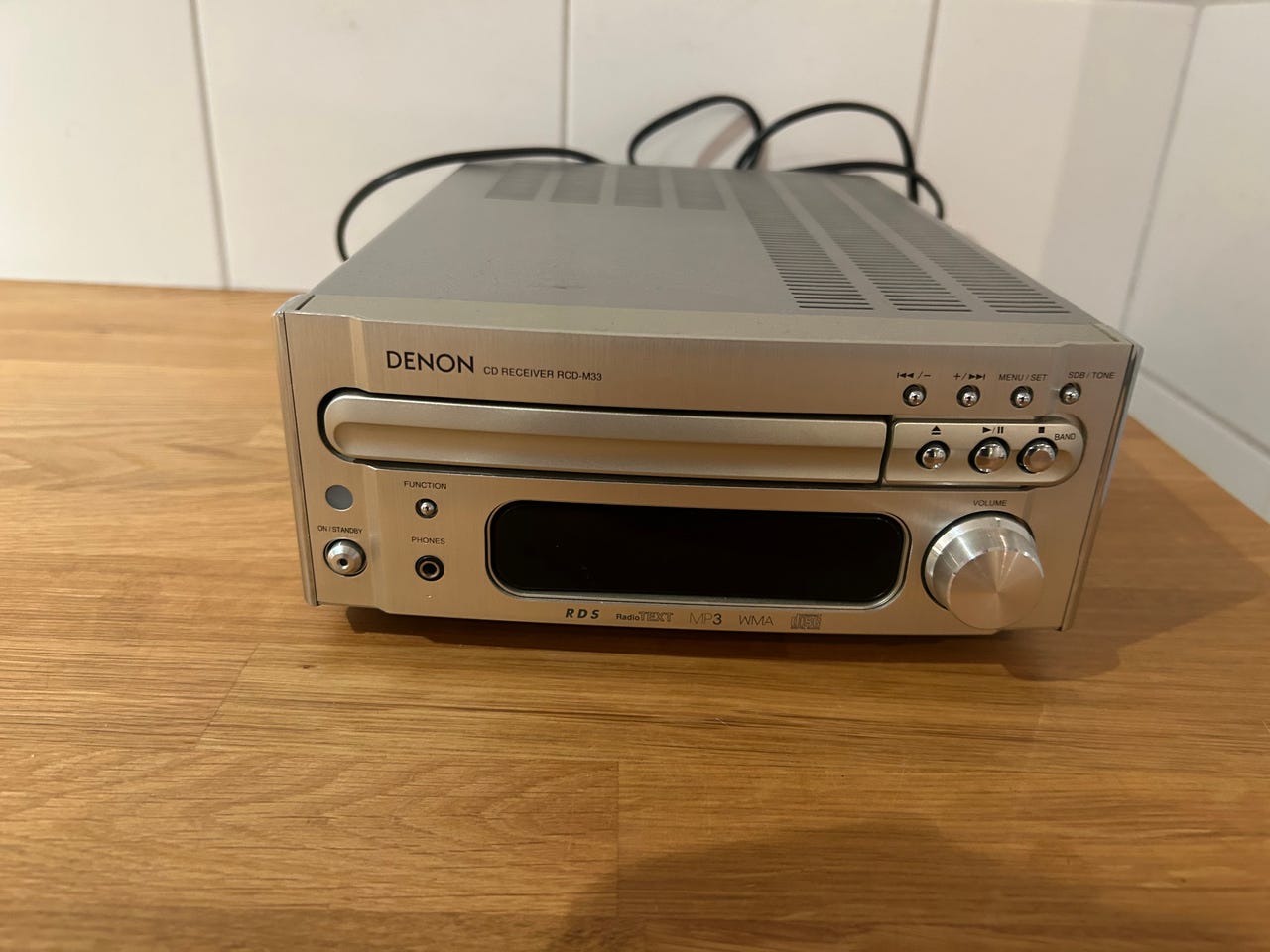 Denon RCD-M33 stereopaket silver | Blocket