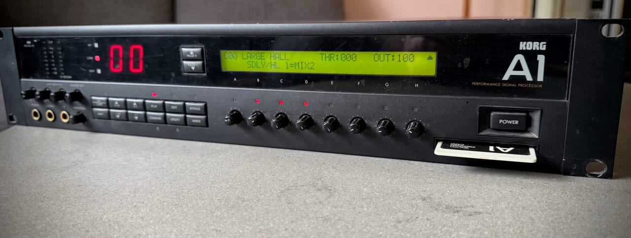 Korg A1 Performance Signal Processor | Blocket