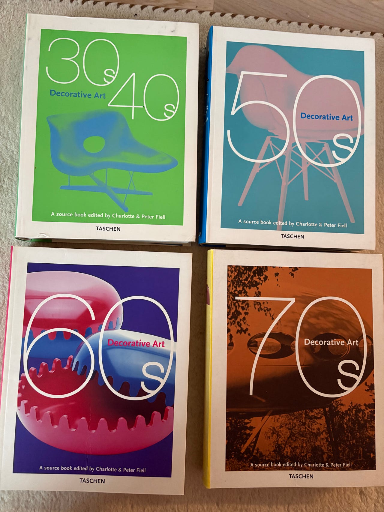 Taschen Decorative Art – 30s/40s, 50s, 60s & 70s | Blocket