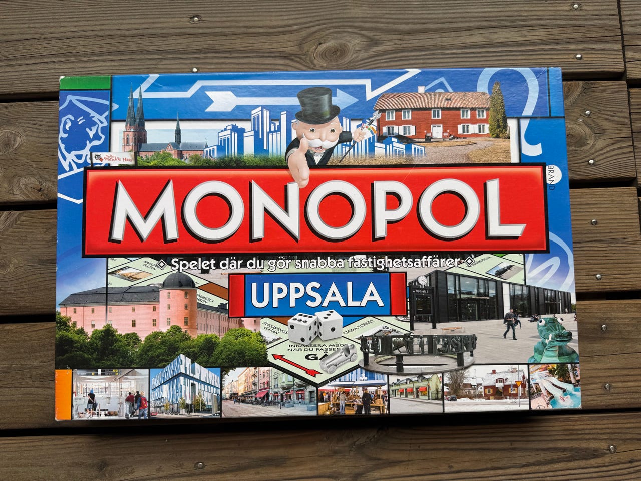 Monopol Uppsala Monpoly Edition utgåva Parker | Blocket