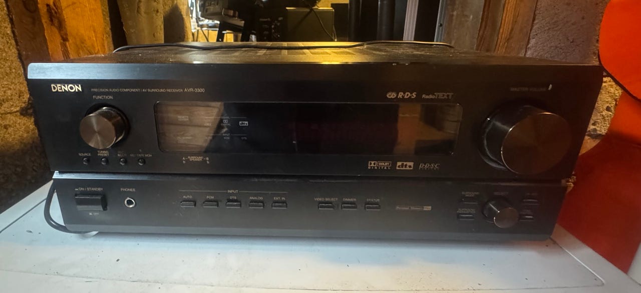 Denon AVR-3300 surroundreceiver svart | Blocket