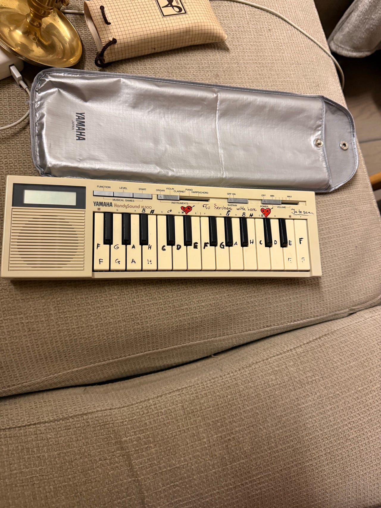 Yamaha HandySound HS-500 keyboard | Blocket