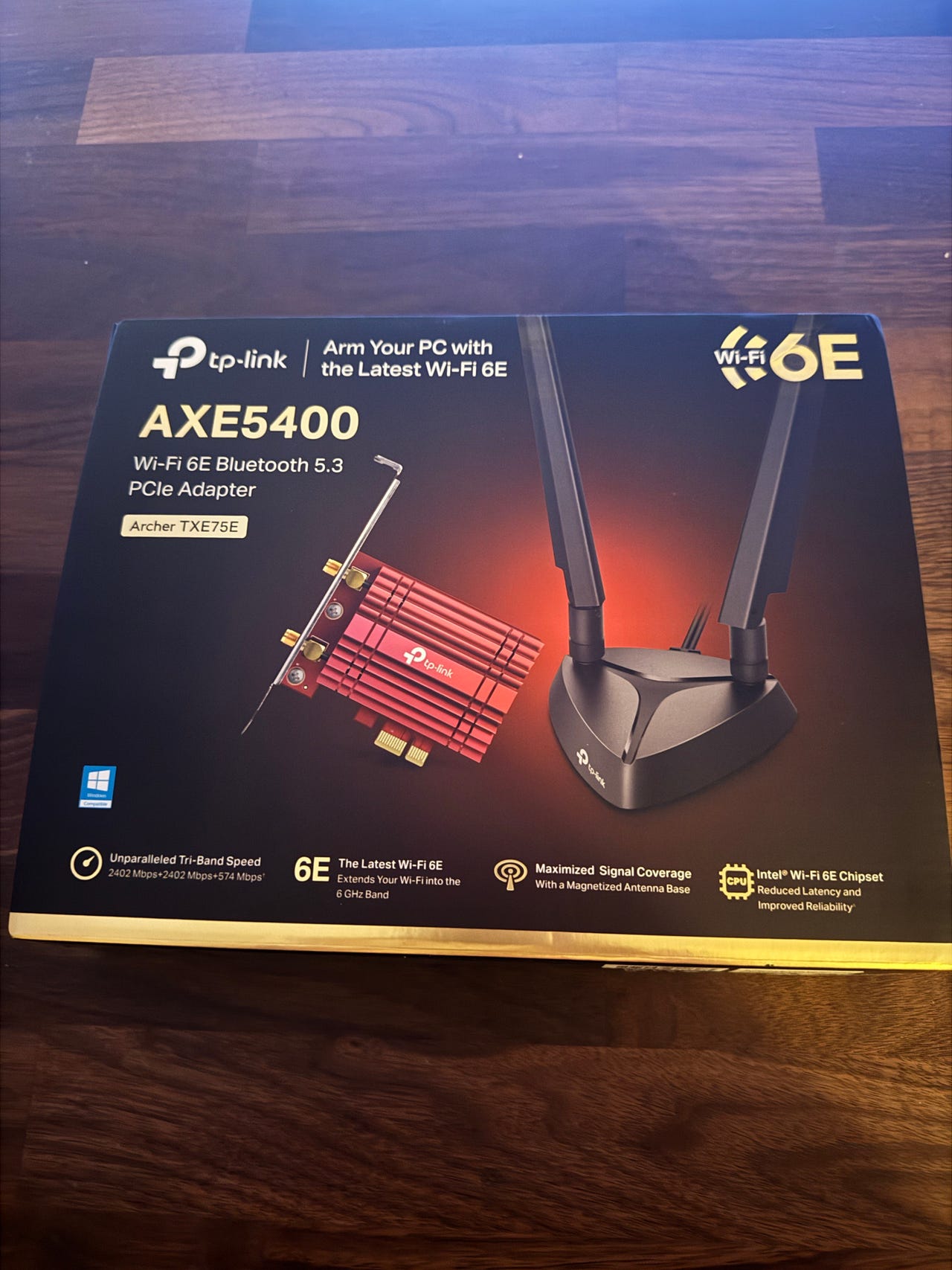 TP-Link AXE5400 Wi-Fi 6E Bluetooth 5.3 PCIe-adapter | Blocket