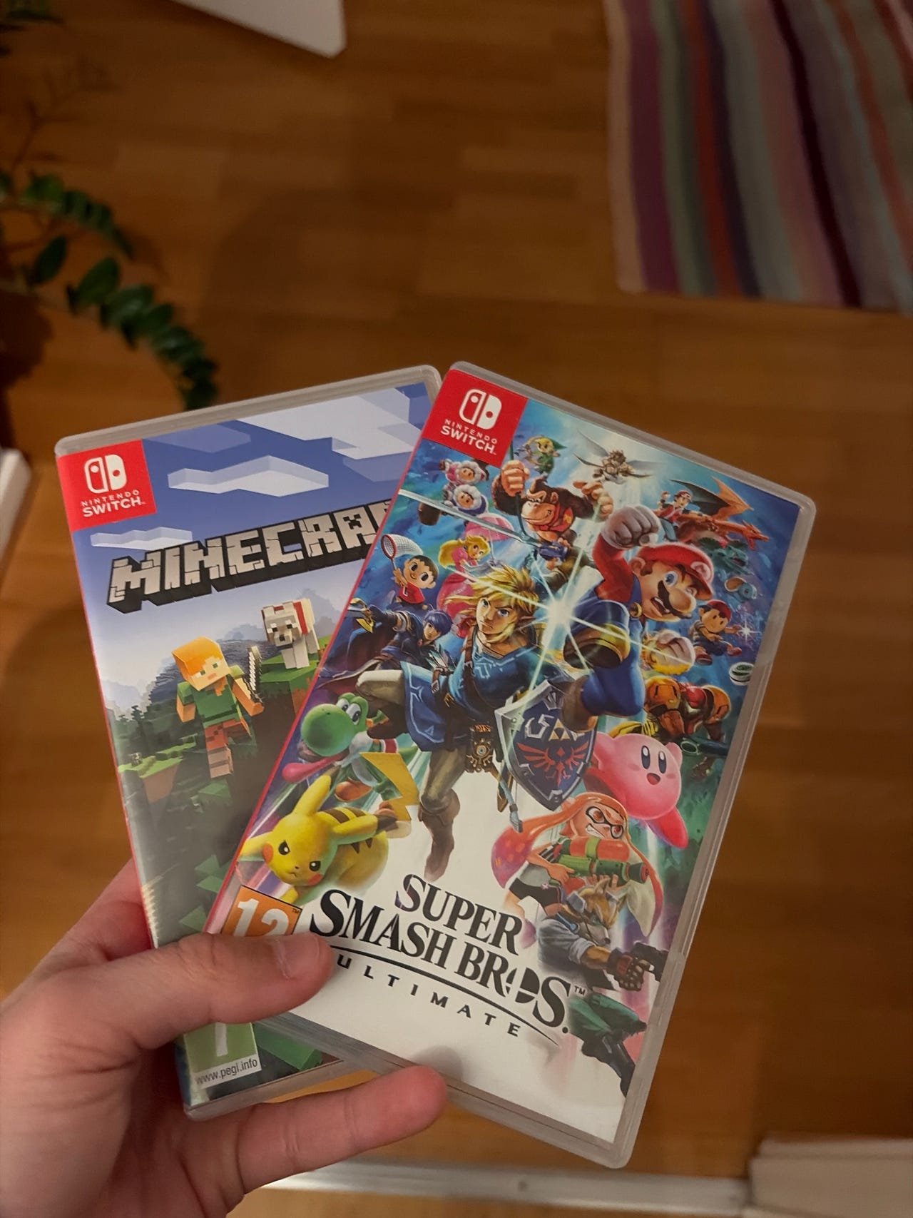 Super smash Bros ultimate och Minecraft | Blocket