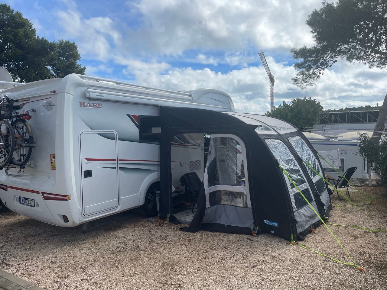 Kampa Motor Rally Air Pro 260S husbilsluftförtält svart | Blocket