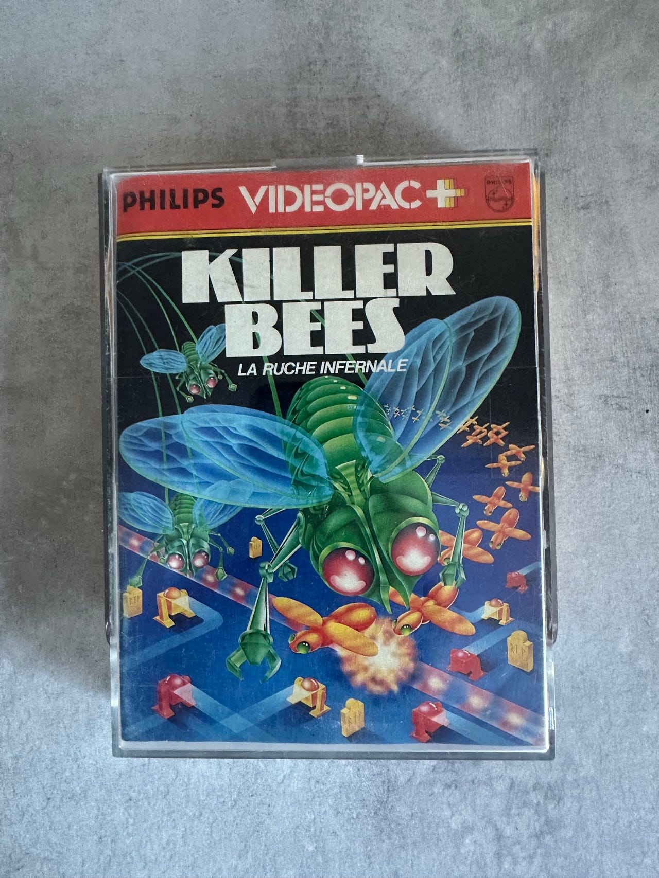 Philips Videopac+ G7000/G7400 Game n°52 - Killer Bees (Ruche infernale) TESTED