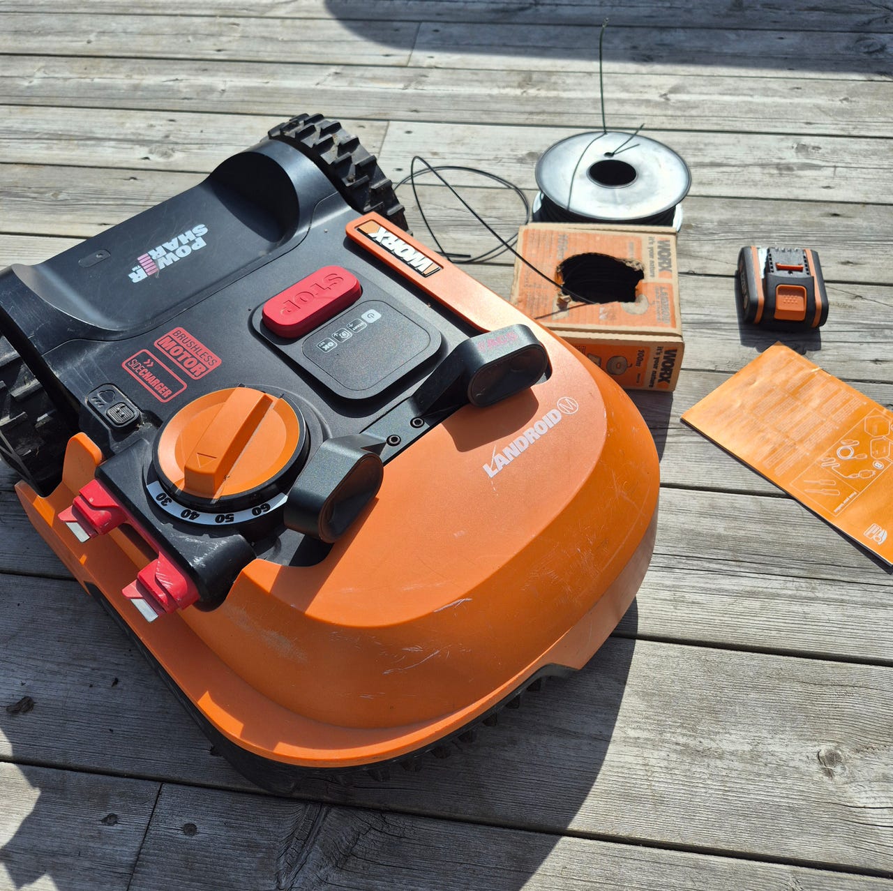 Worx Landroid robotgräsklippare inkl 