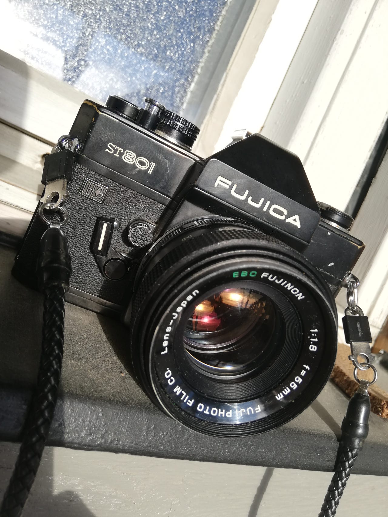 Fujica ST801 Svart – Toppmodell med EBC Fujinon 55/1.8 Lins