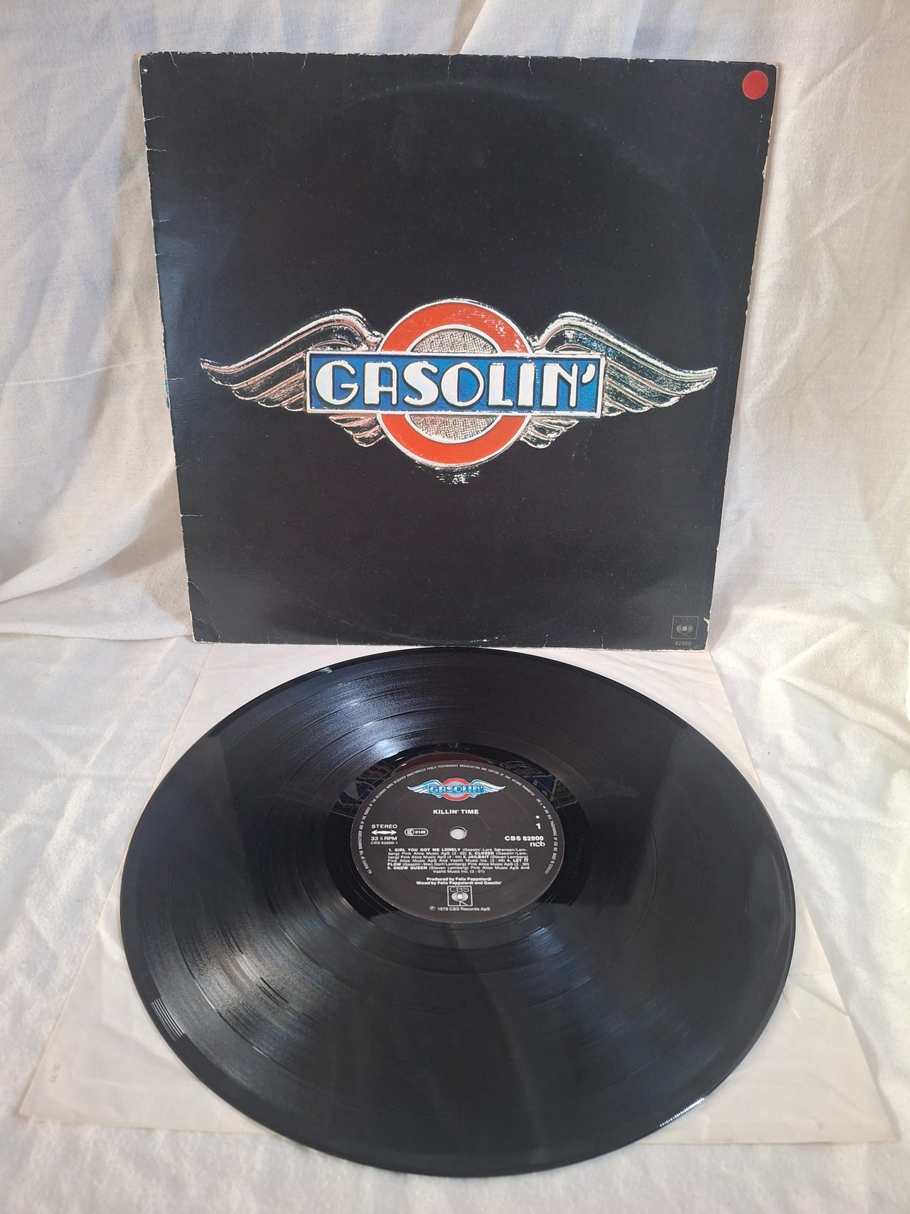 Gasolin' – Killin' Time LP (1978) – Tidig press CBS 01-82900-1A/B-1 ...