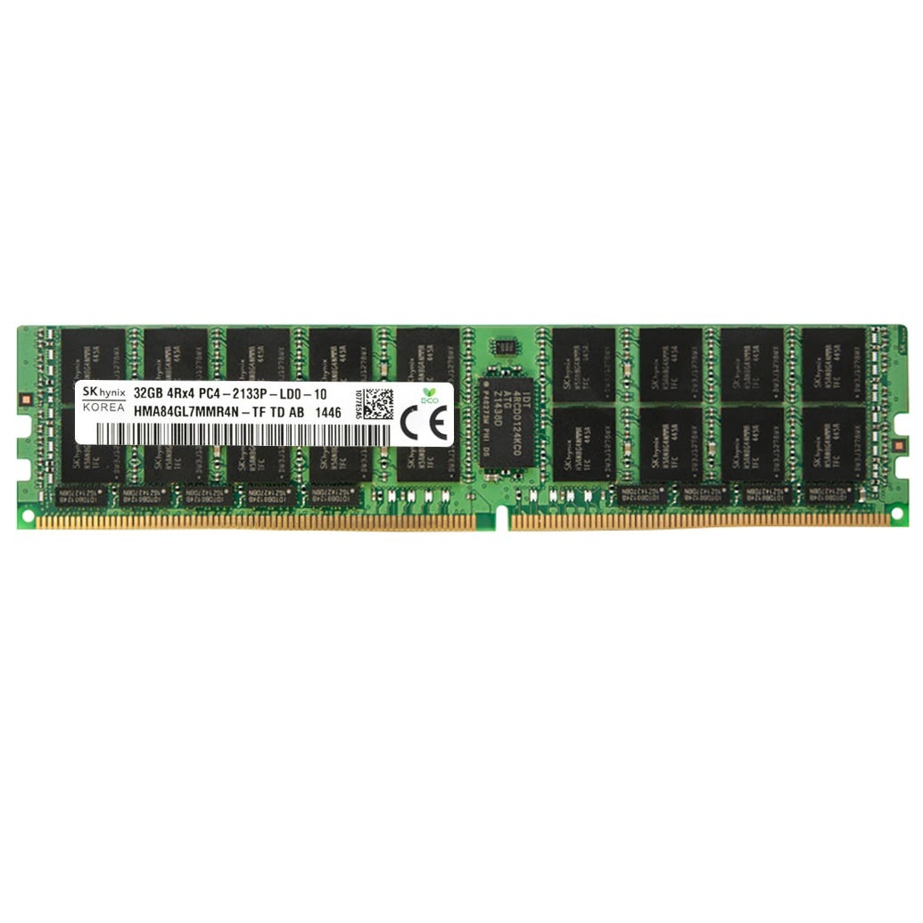 10st SK Hynix 32GB 4Rx4 PC4-17000 DDR4-2133MHz ECC LRDIMM