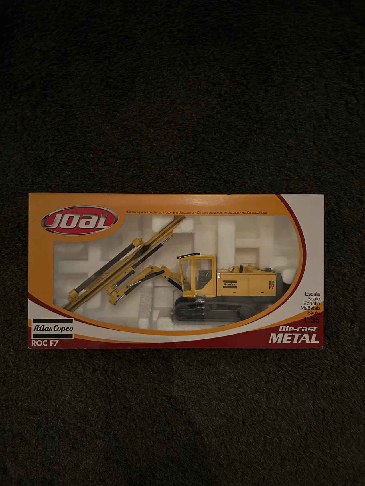 Joal Atlas Copco ROC F7 die-cast modell 1:35 | Blocket
