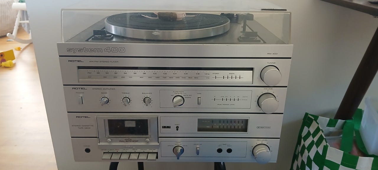 Stereo Rotel system 400 | Blocket