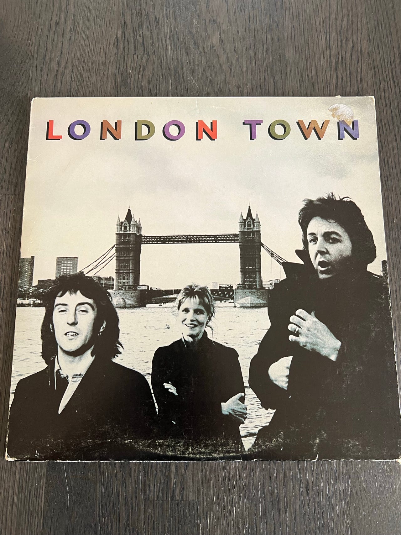 Wings – London Town LP vinylskiva med Paul McCartney | Blocket