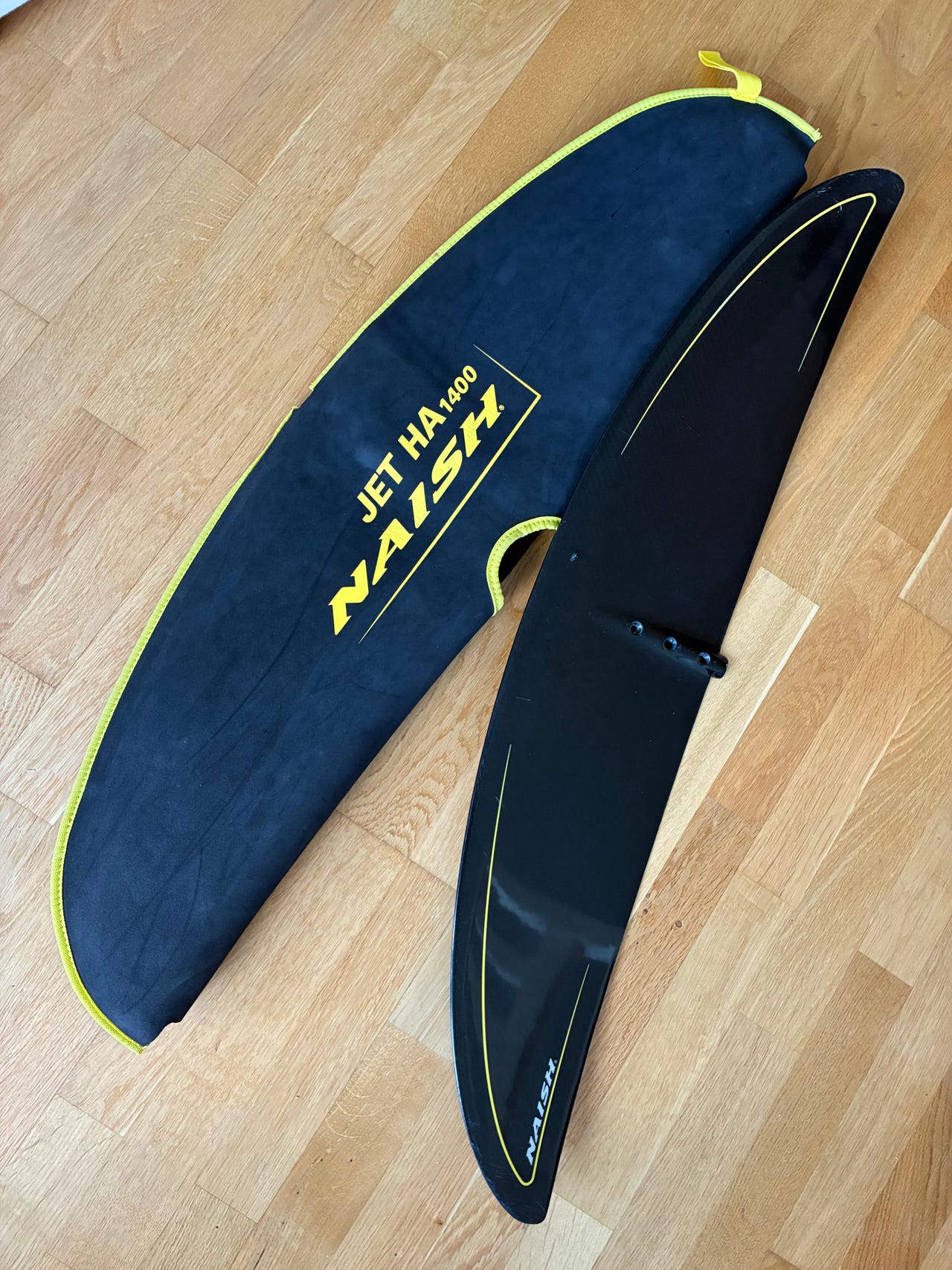 naish 1400 jet ha foil, och 250 2D stabilizer | Blocket
