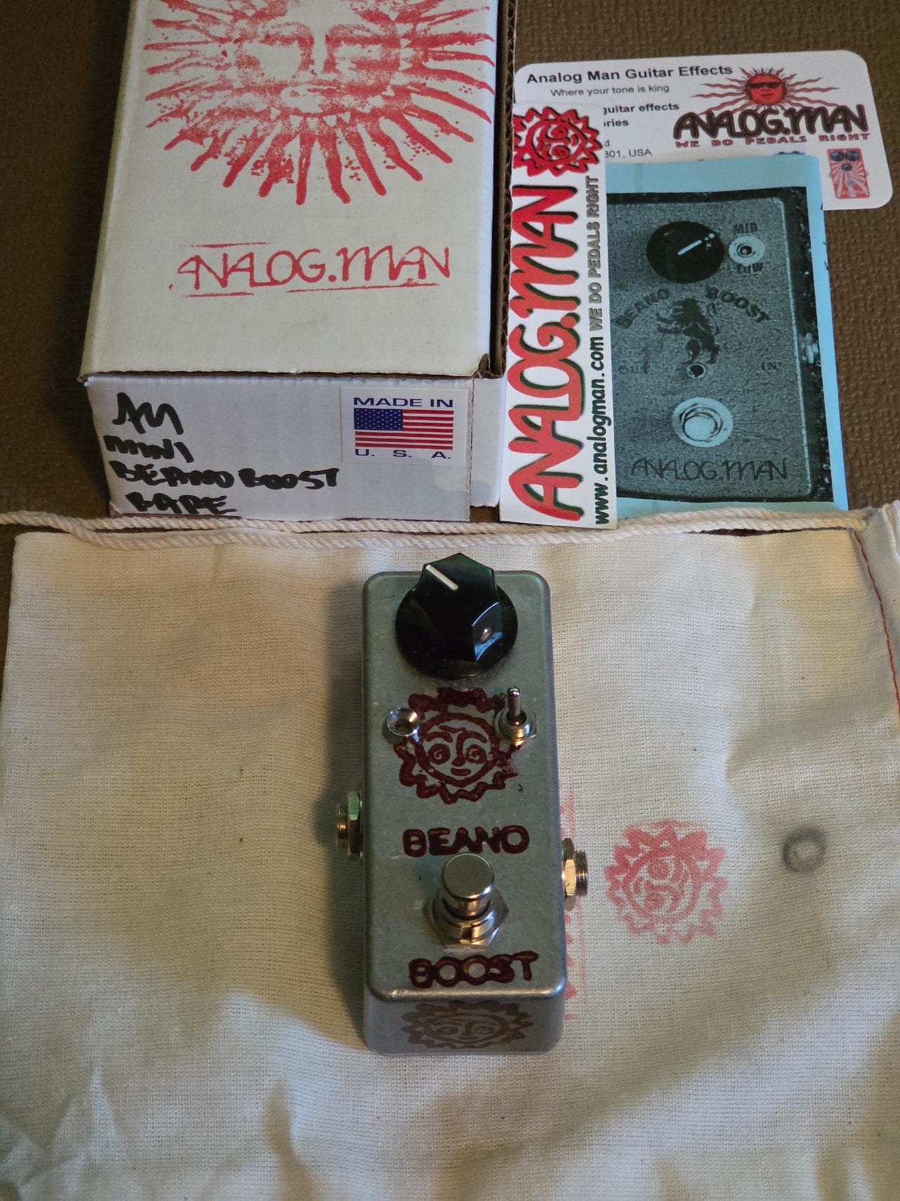 Analogman mini Beano Boost | Blocket
