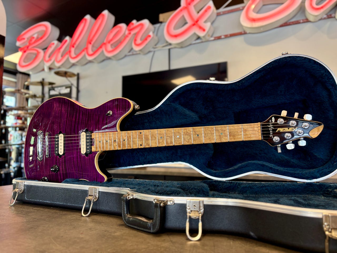 Peavey EVH Wolfgang Standard HT i Transparent Purple - 2001 | Blocket