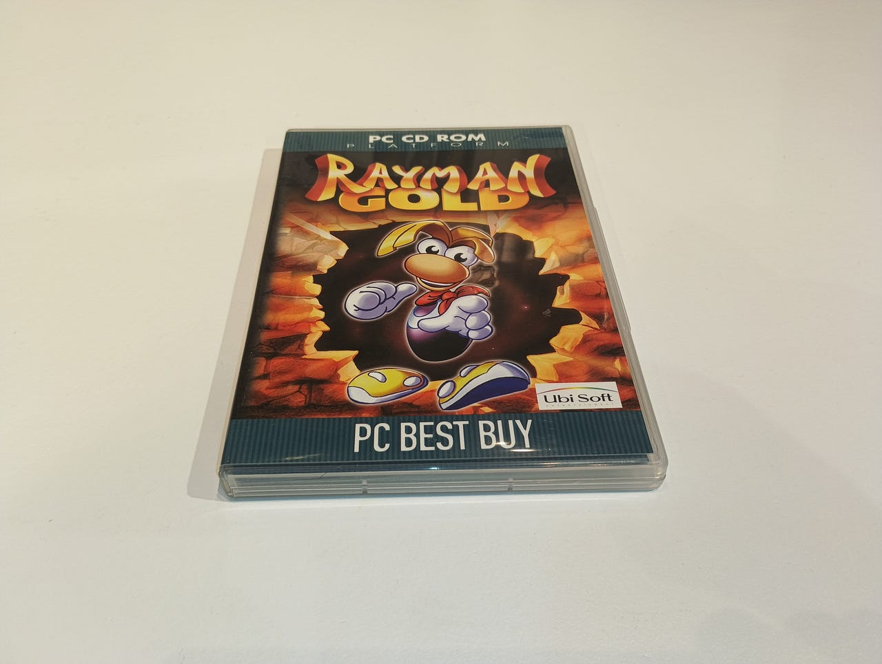Rayman Gold PC CD ROM plattforms äventyr action barn spel Ubi Soft