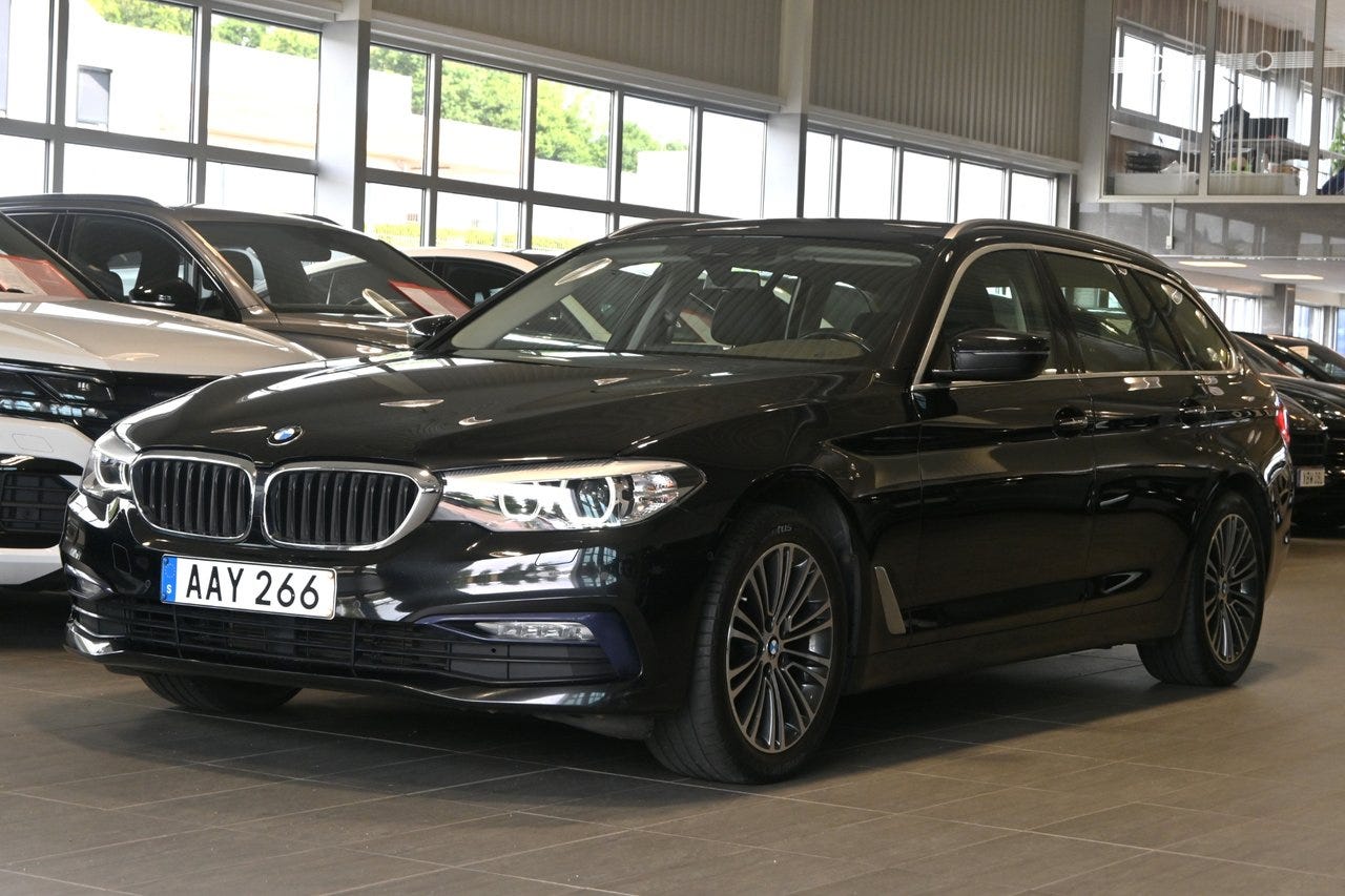 BMW 520d 2018 – bild 1 av 24