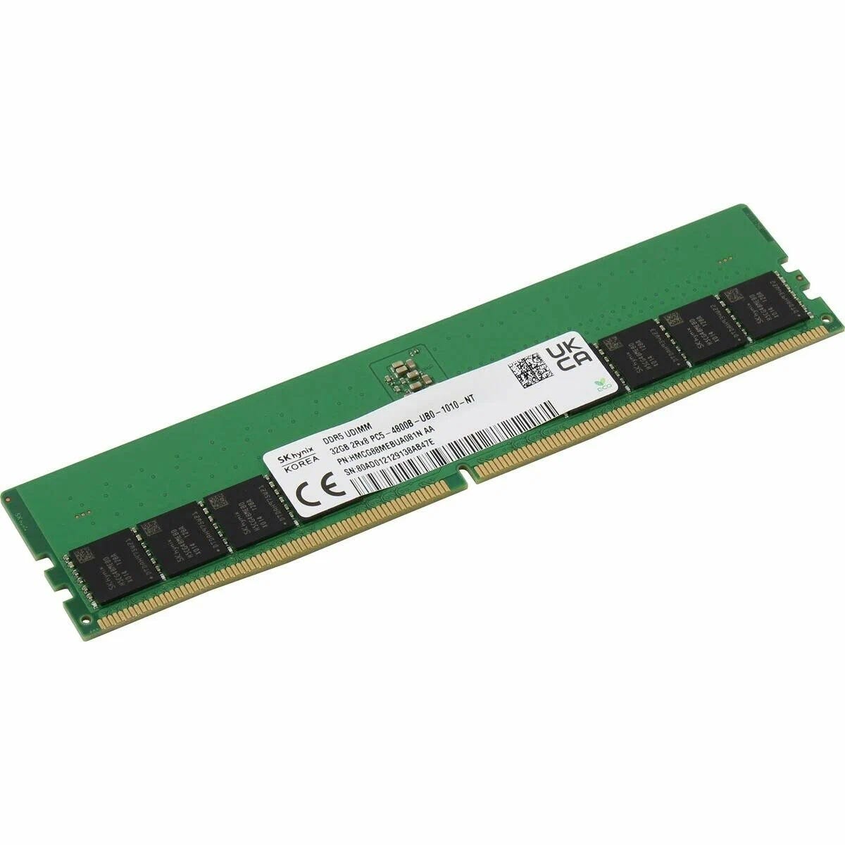SK Hynix 32GB DDR5 UDIMM PC5-4800B 4800MHz 2Rx8 HMCG88MEBUA081N