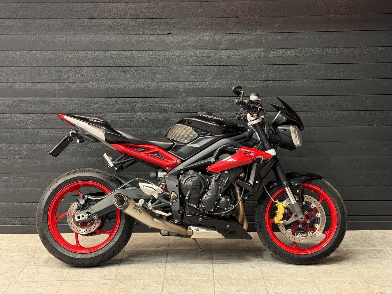 Triumph Street Triple 675 RX , SC Project